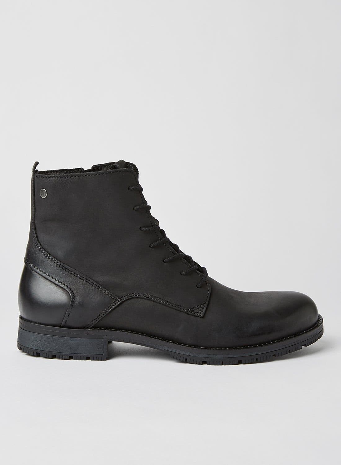 Orca Leather Boots Anthracite